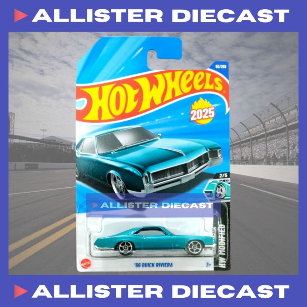 HOT WHEELS JBB56 1/64 '66 BUICK RIVIERA HOT WHEELS