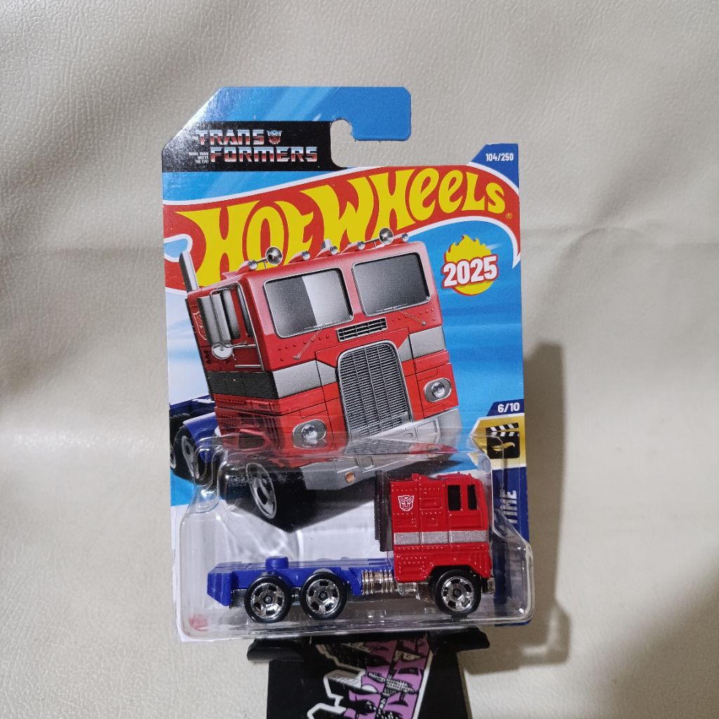 Hot Wheels Optimus Prime édition Limitée 2024 - Neuve Sous Blister
