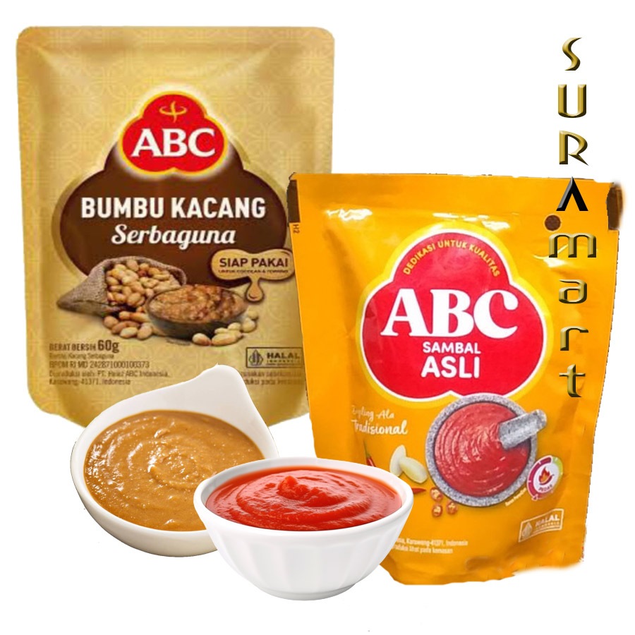 (1 pouch) ABC Peanut Seasoning or ABC Original Sambal | Shopee Malaysia