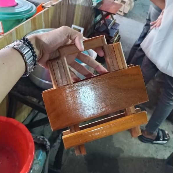 Rehal Folding Table Iron Wood Mini Iron Wood Size 20cm Wide | Shopee ...