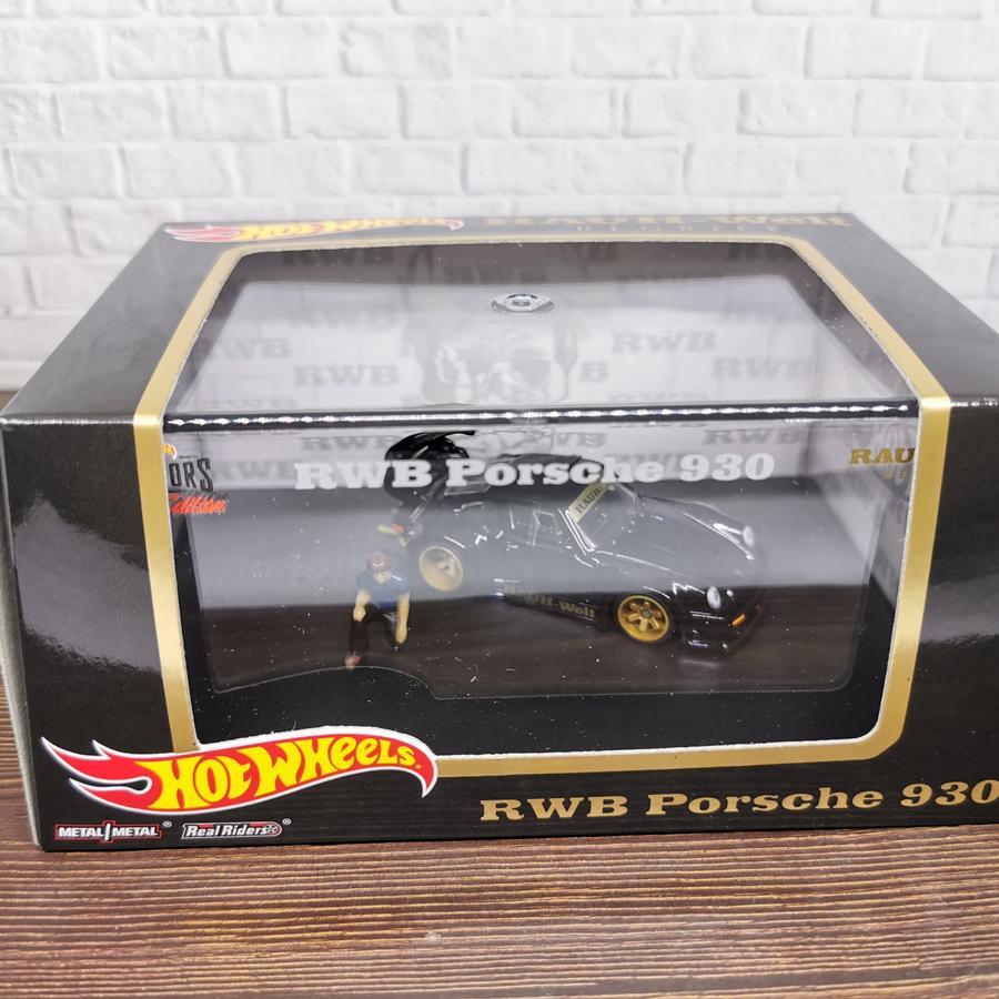 Hot Wheels RLC Porsche 930 RWB with akira nakai figurine HotWheels ...