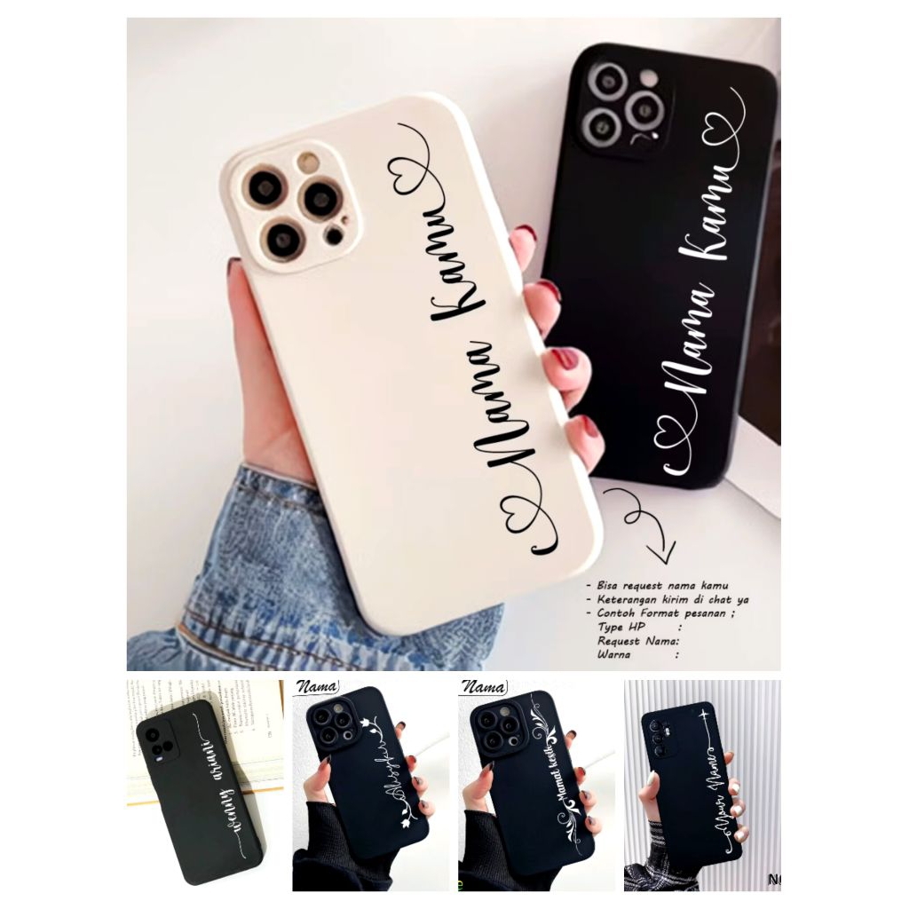 Custom name softcase case casing request name and photo of all types ...