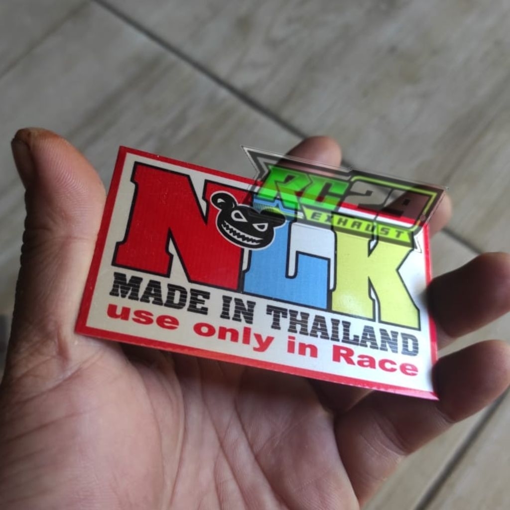 NLK Brand Emblem Racing Exhaust logo nlk exhaust | Shopee Malaysia