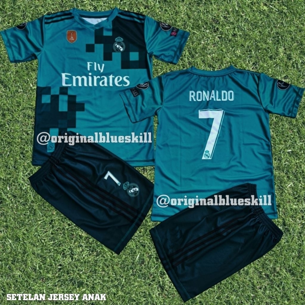 Cr7 edition kids soccer Jersey | R0naldo children's jersey suit ...