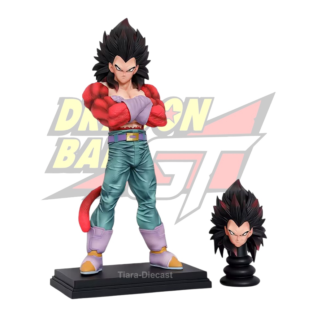 ACTION FIGURE DRAGON BALL GT VEGETA SSJ4 FIGURE BEJITA SUPER SAIYAN 4 ...