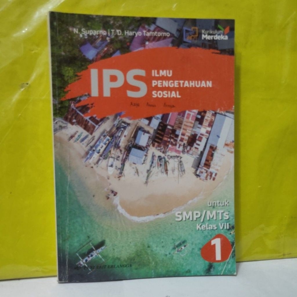 SOCIAL SCIENCES IPS BOOKS FOR SMP CLASS 7 INDEPENDENT CURRICULUM USED ...
