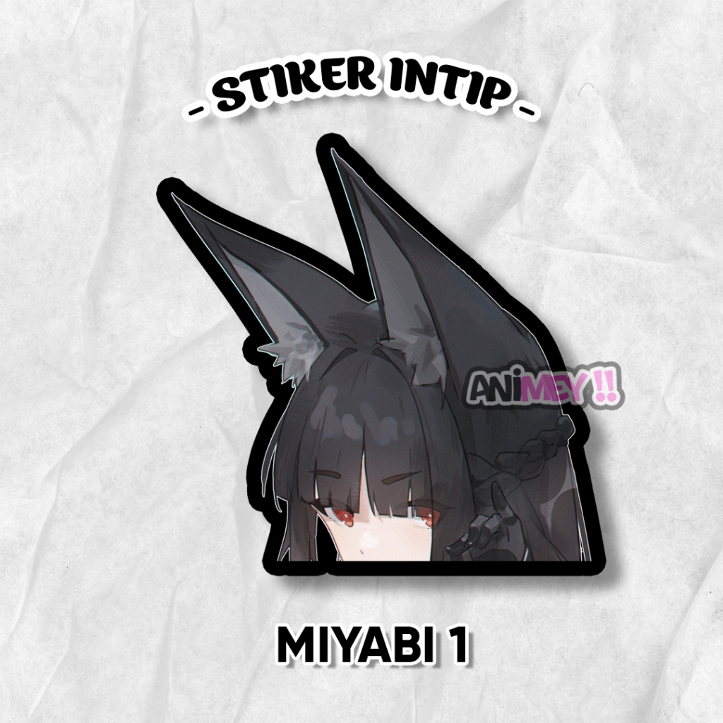 Miyabi Hoshimi Game Zenless Zone Zero peek stickers / waterproof anime ...