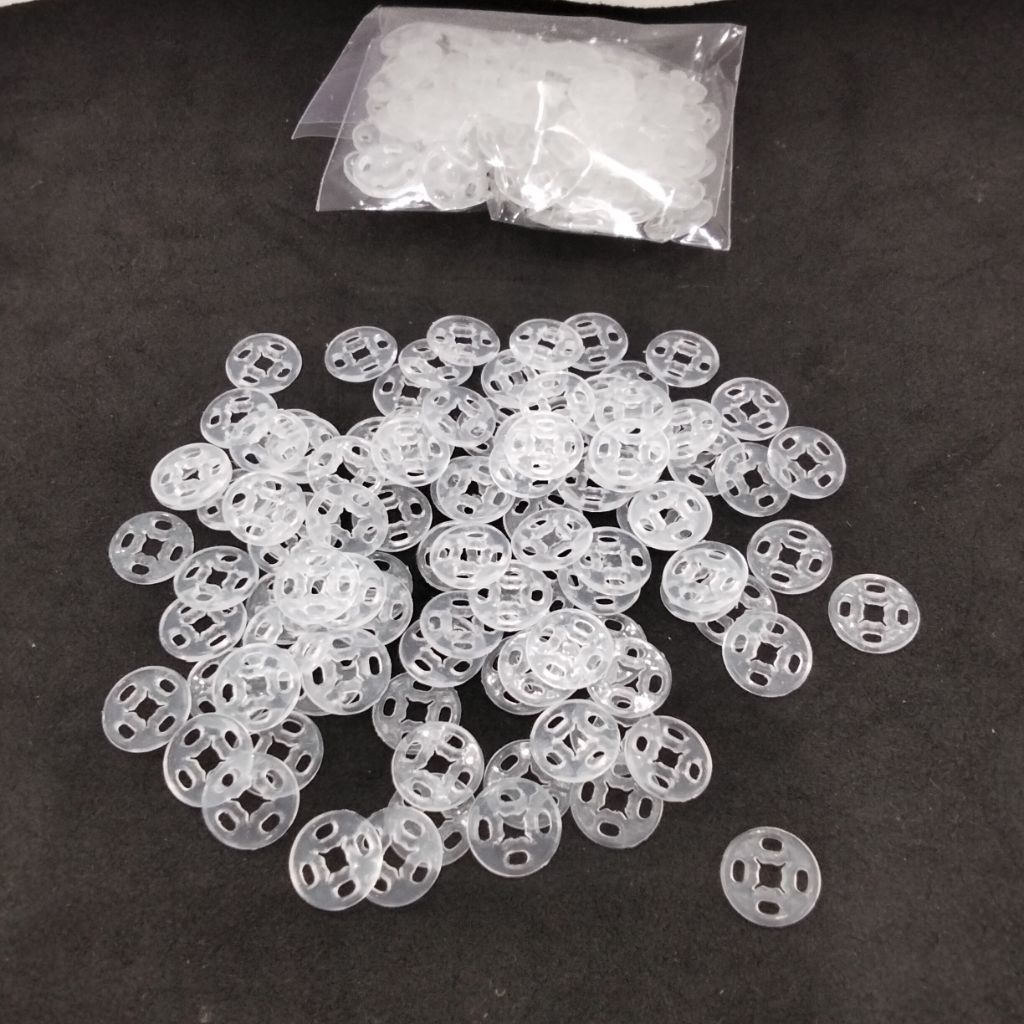 10mm plain transparent/ceples valve buttons (PER 100 PIECES) | Shopee ...
