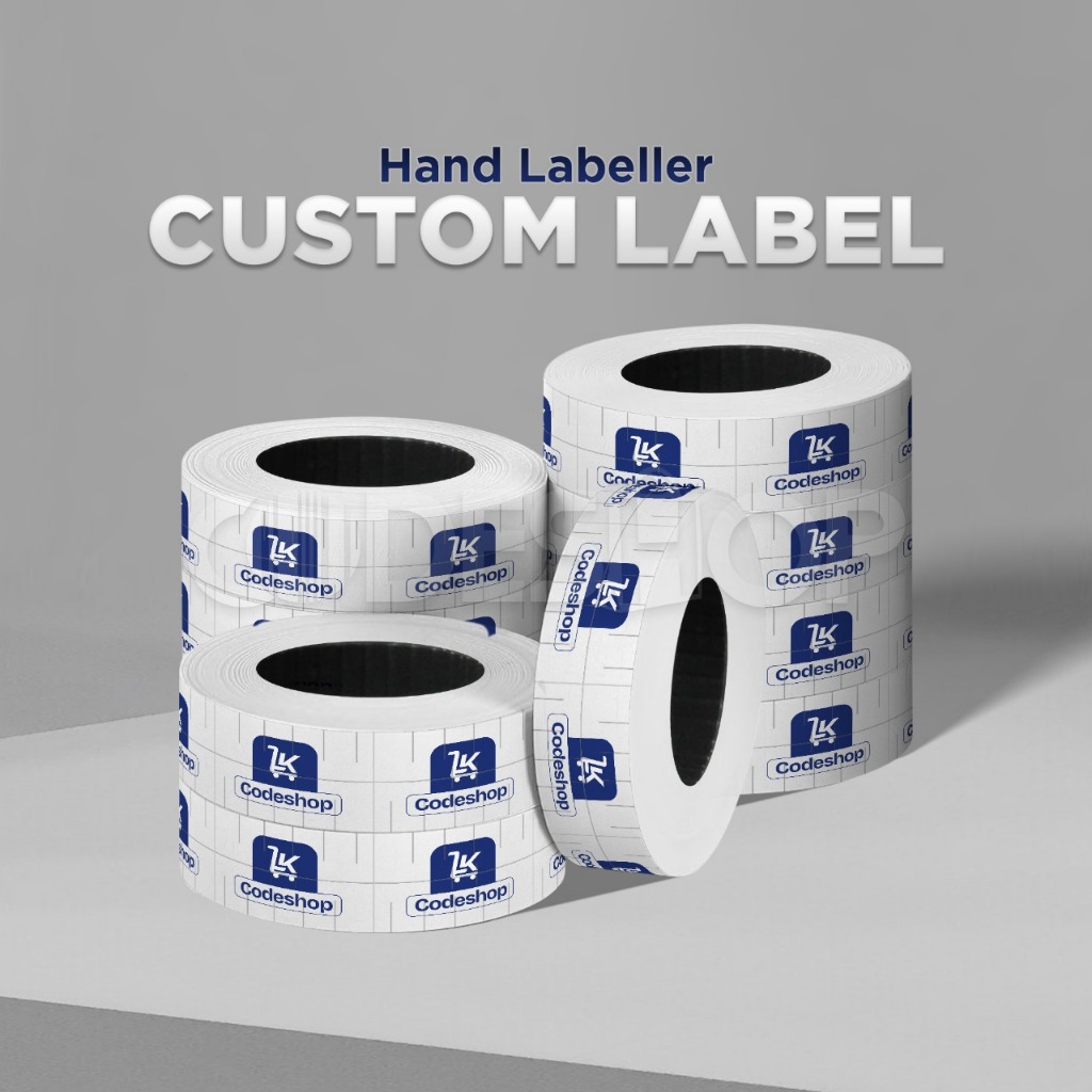 Handlabel Sticker Paper 16x23 mm Sato PB230 Custom One Color Hand Label ...