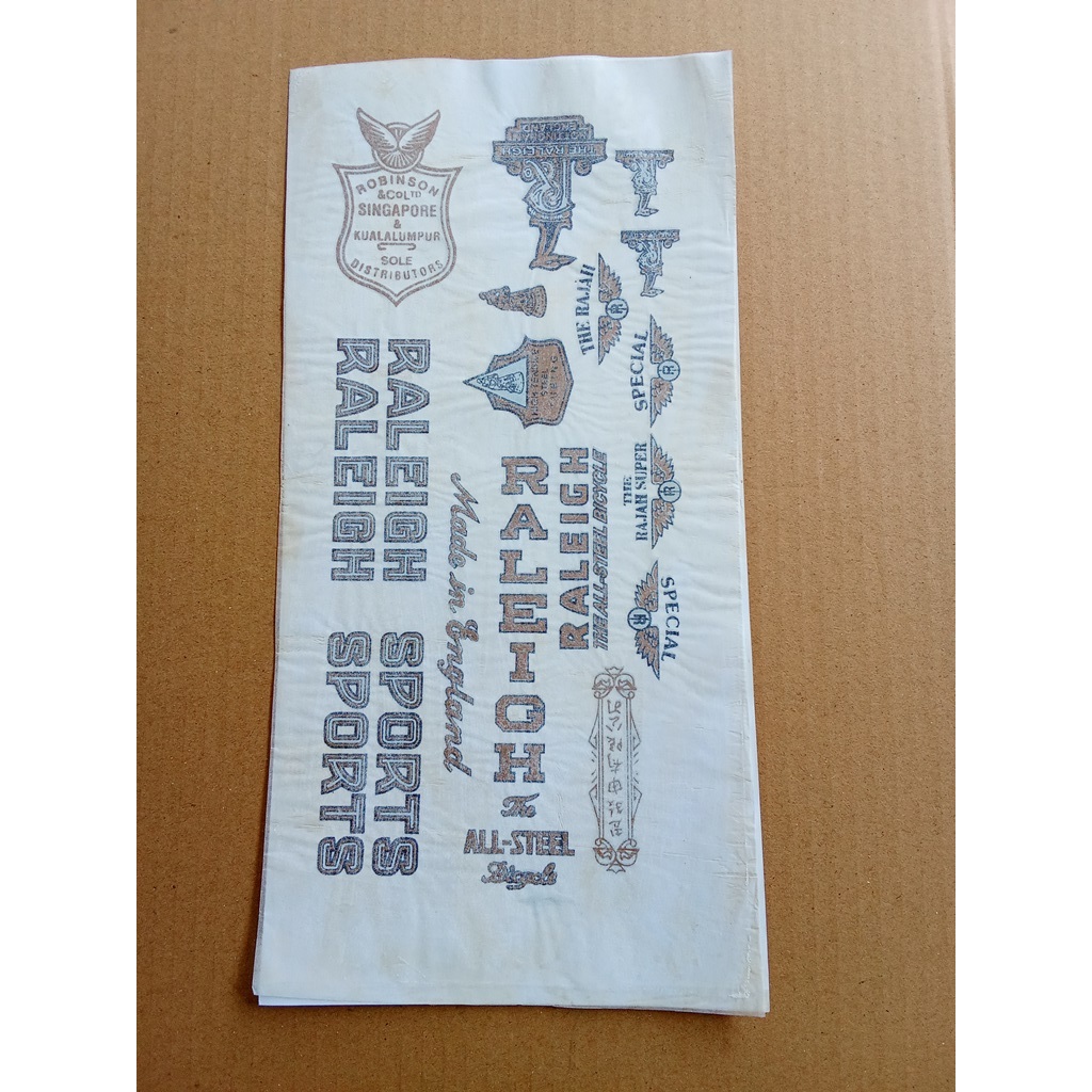 Decal Sticker for Raleigh Brand collections 1 Color | Shopee Malaysia