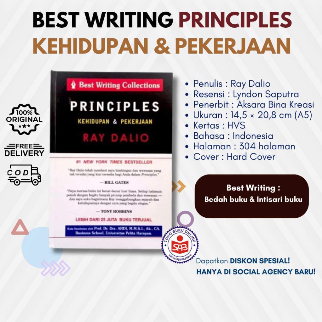 PRINCIPLES of Life and Work - Ray Dalio book | Shopee Malaysia