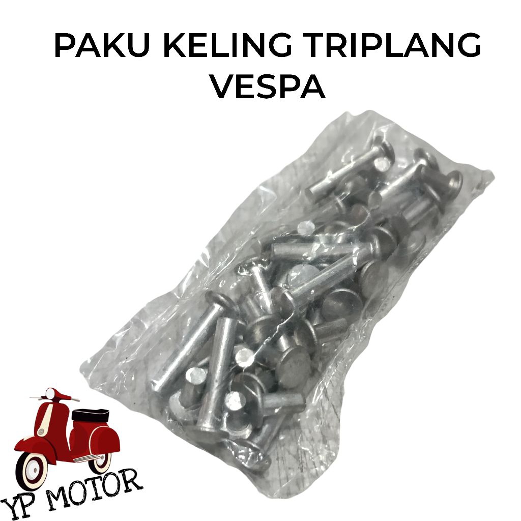 Vespa Triplang Rivets Set Spare Parts Accessories for Vespa Spare Parts ...