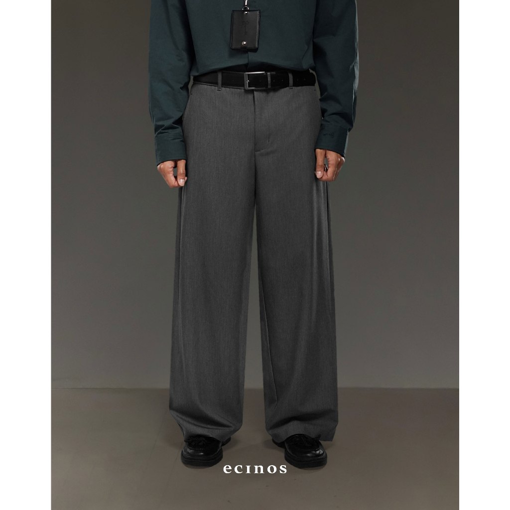 ECINOS Man - Tailored Wide Leg Trousers | Men's Pants | Men's trousers ...