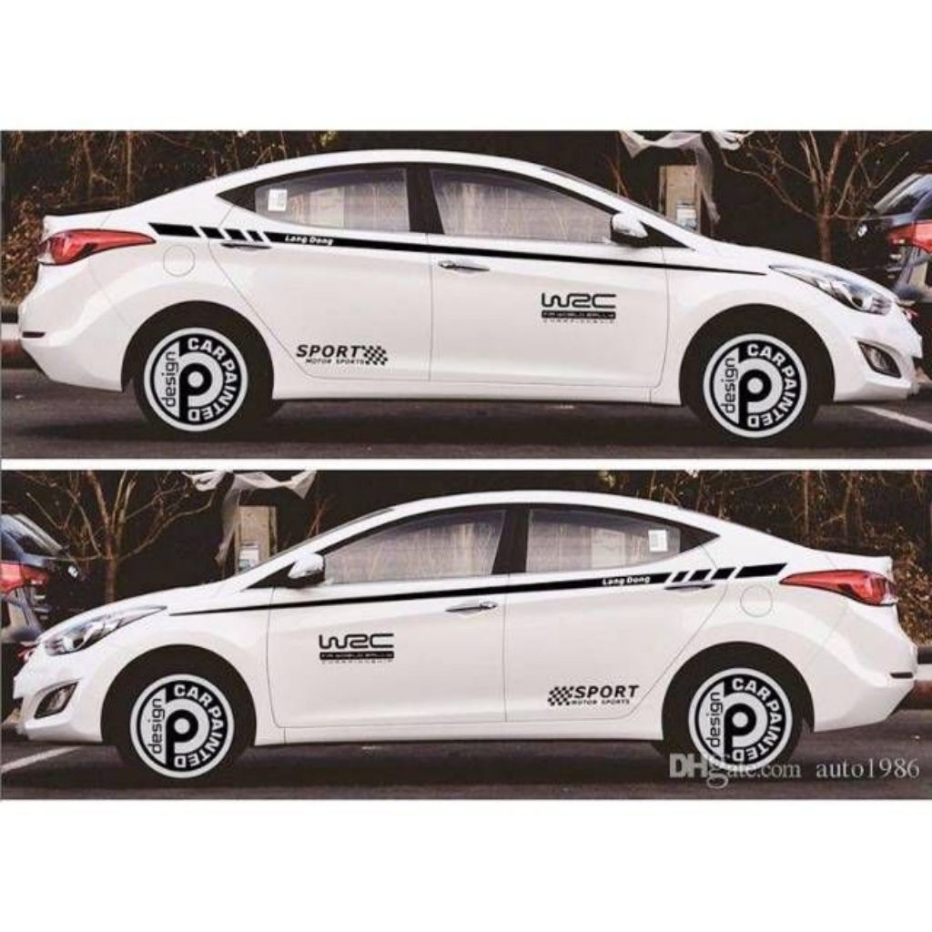 Vios sedan civic car stickers etc wrc sport sticker list universal Vios ...