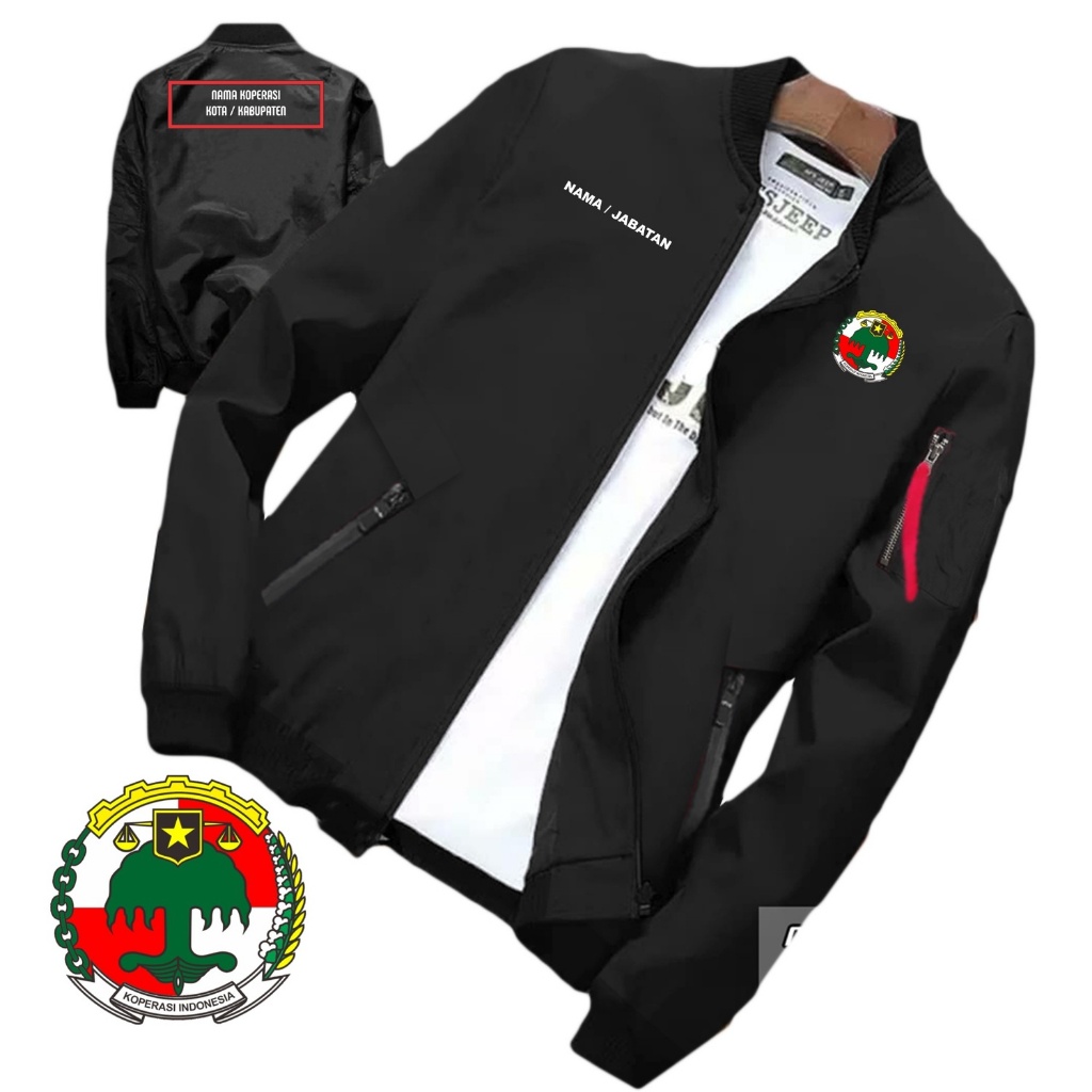 NEWEST REVERSIBLE BOMBER JACKET CUSTOM SCREEN PRINTING COOPERATIVE ...