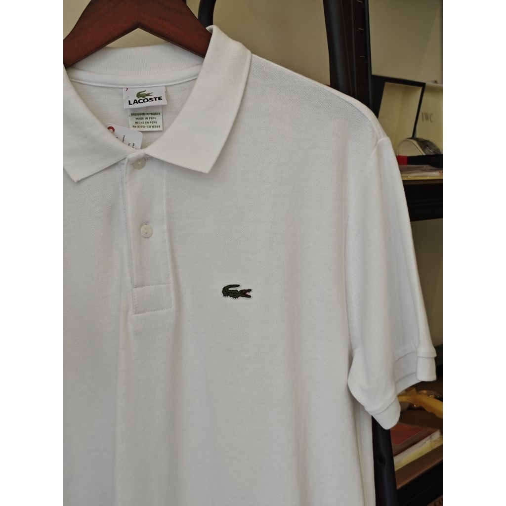 Men's WhitePOLO Shirt - Simple white men's polo Shirt, cool material ...