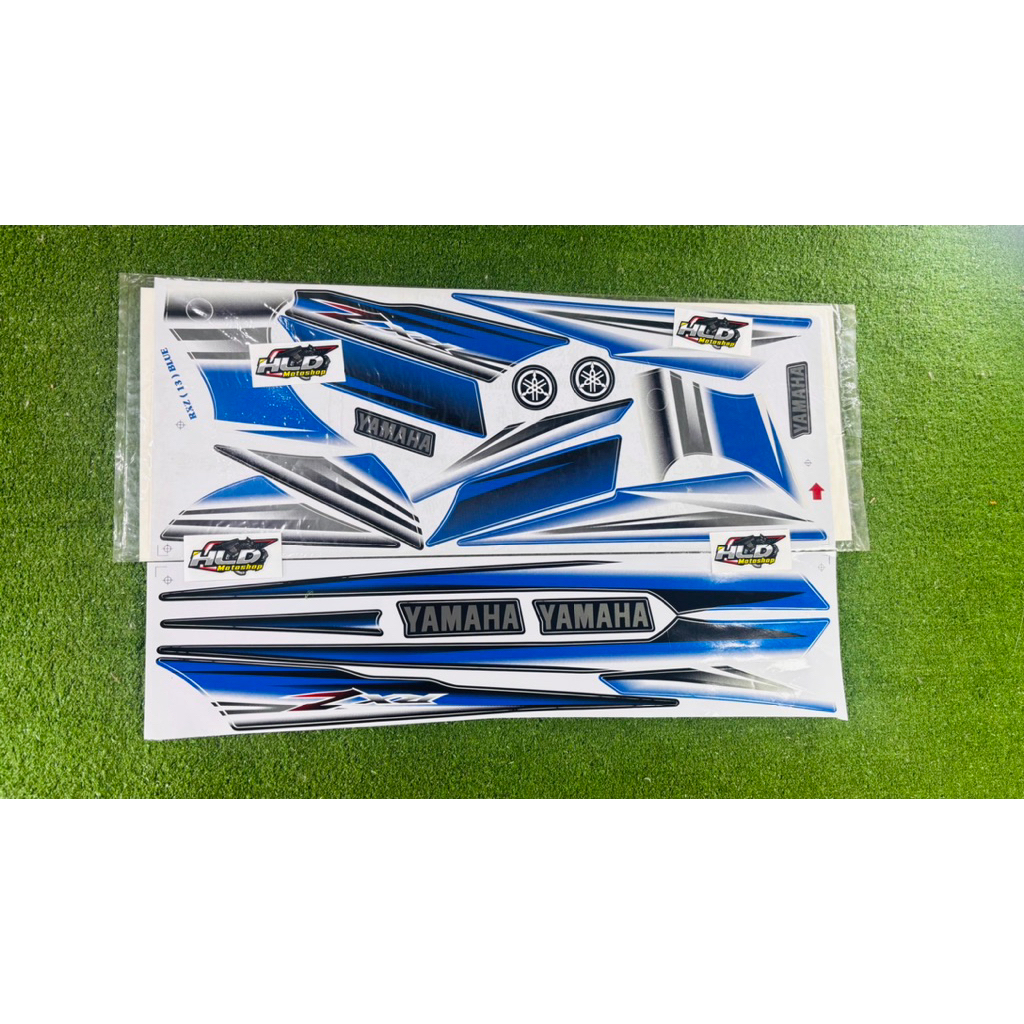 New RX-Z Body Sticker. Striping Les Body Full Set Yamaha RX-Z Catalyzer ...