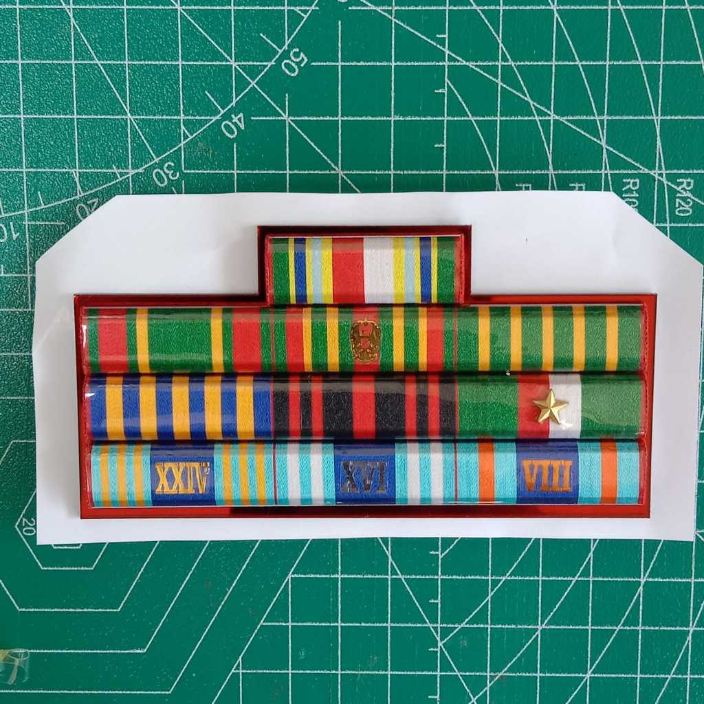 Ribbon tni pdhJasa 8 years, 16 years, 24 years, knights yuda, nararya ...