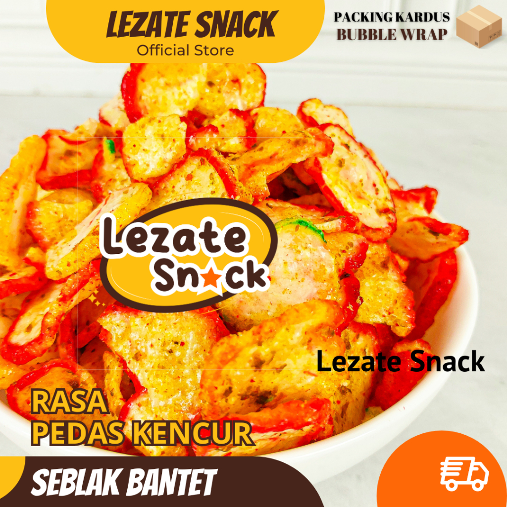 500g Crispy, Delicious, Savory Dry Seblak Crackers by the Kilo Spicy ...
