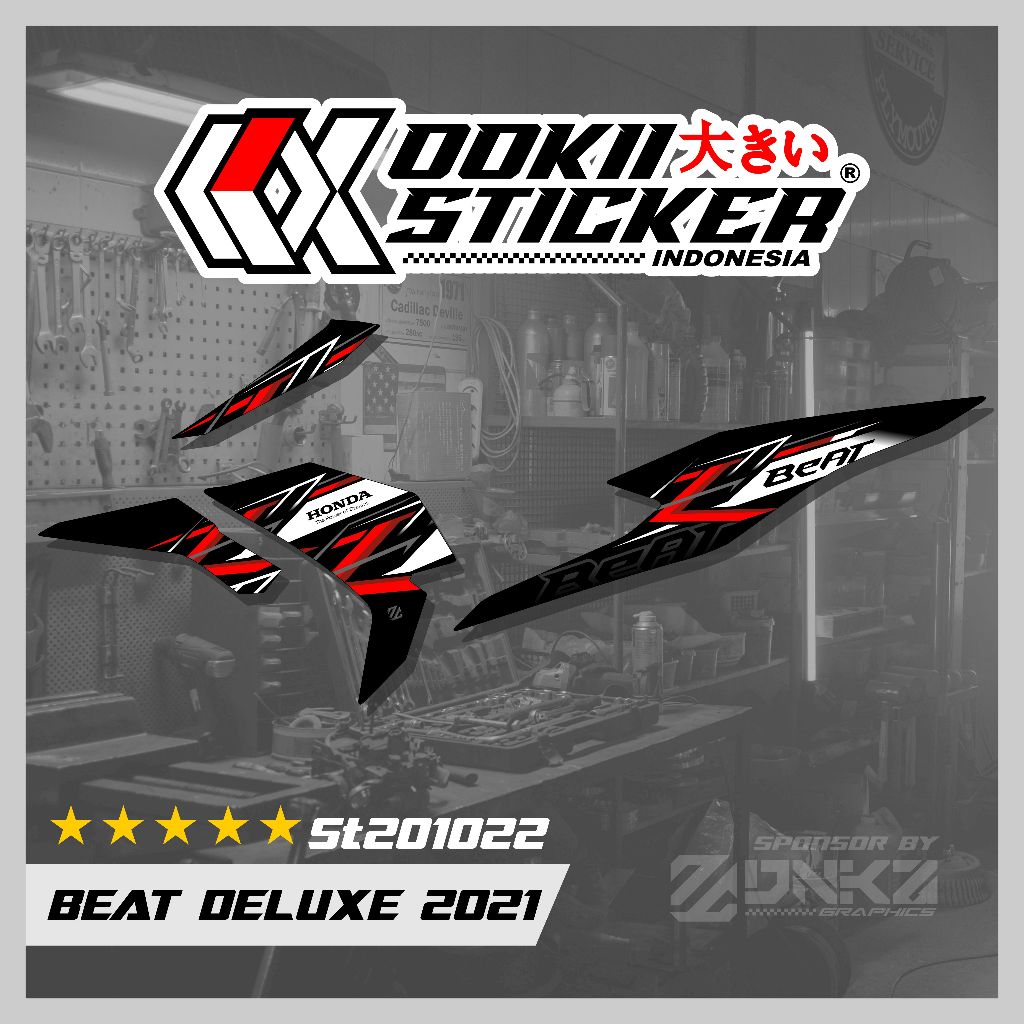Beat Street Deluxe 2021 Sticker, Beat Street Beat F1 Striping Decal ...