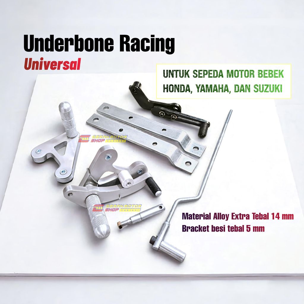 Footstep Underbone Racing Universal motorbike Pustep Underbon like osi ...