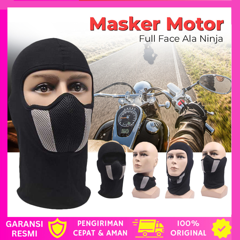 Ninja Mask / Riding Mask Ninja Style Full Face Motorcycle Mask Anti ...