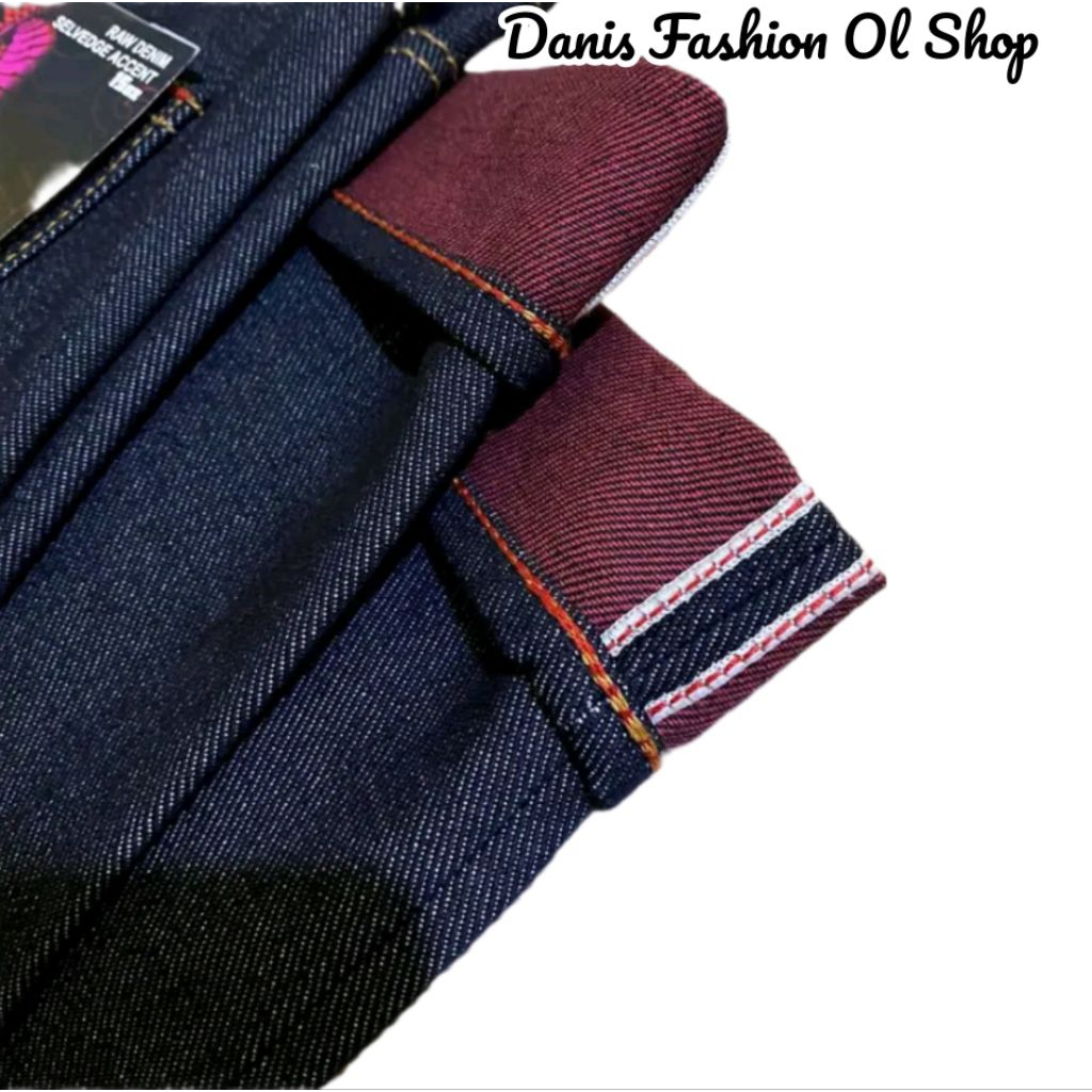 MERAH THE HANDMADE DENIM - Art RED DRAGON WEFT RED 15Oz SANFORIZED ...