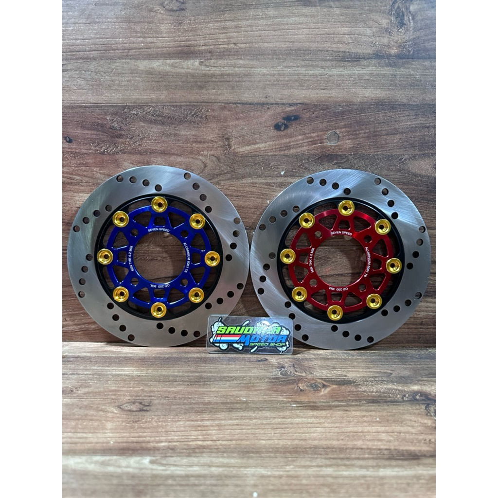 ORIGINAL SEVEN SPEED FRONT DISC DISC (7SPEED) THAILAND 200MM FLOATING ...