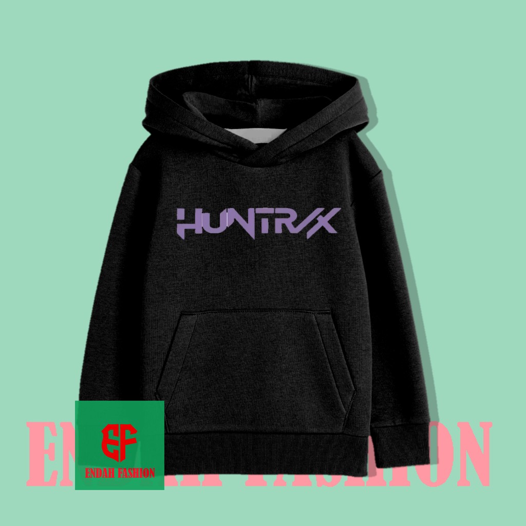 CHILDREN'S HOODIE JACKET HUNTRIX KPOP DEMON HUNTERS LOGO JACKET ...