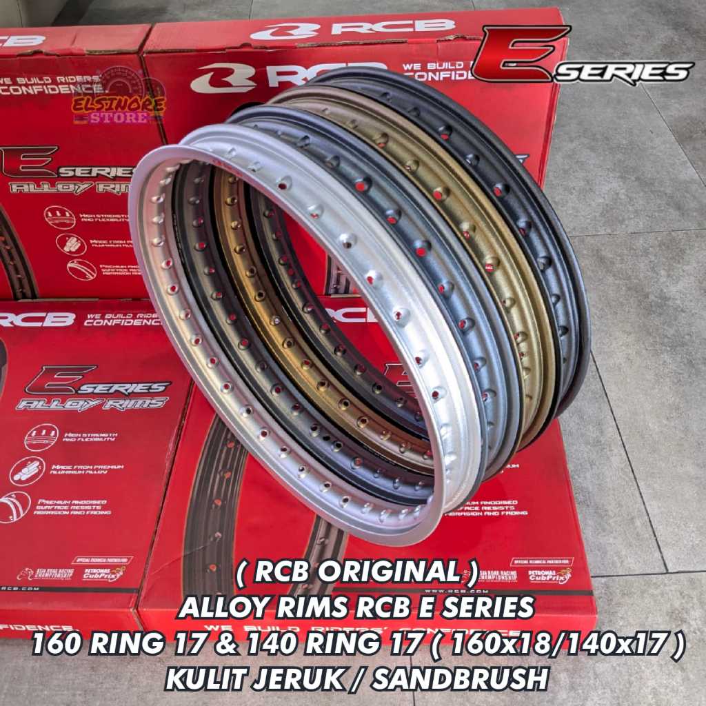 ORIGINAL RCB ALLOY 160 Ring 17 | 140 Ring 17 SILVER/BLACK/TITANIUM ...