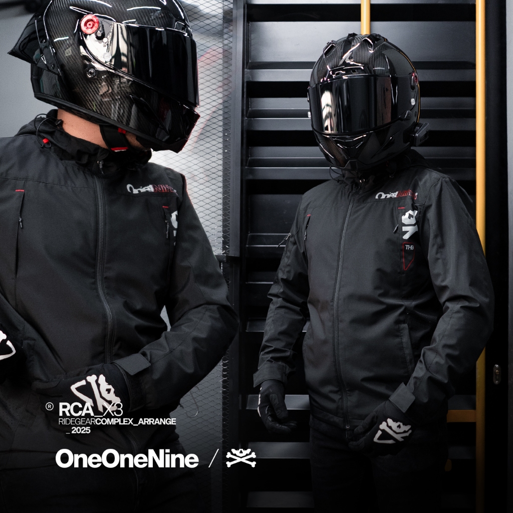 Oneonenine Ksr RCA-X3 Black Red Series Riding Jacket - Full Zipper ...