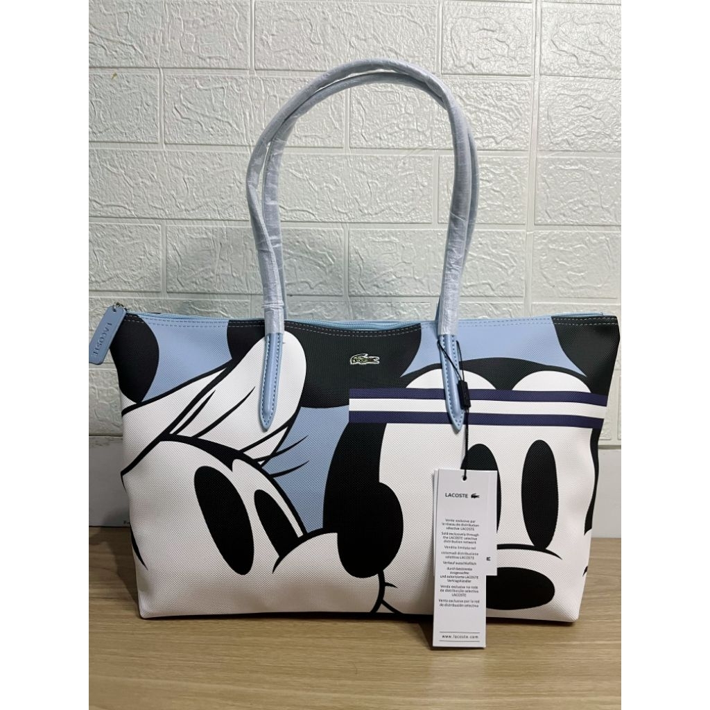 Bag Lacoste Mickey Mouse Collection NEW MICKEY TOTE BAG Shopee