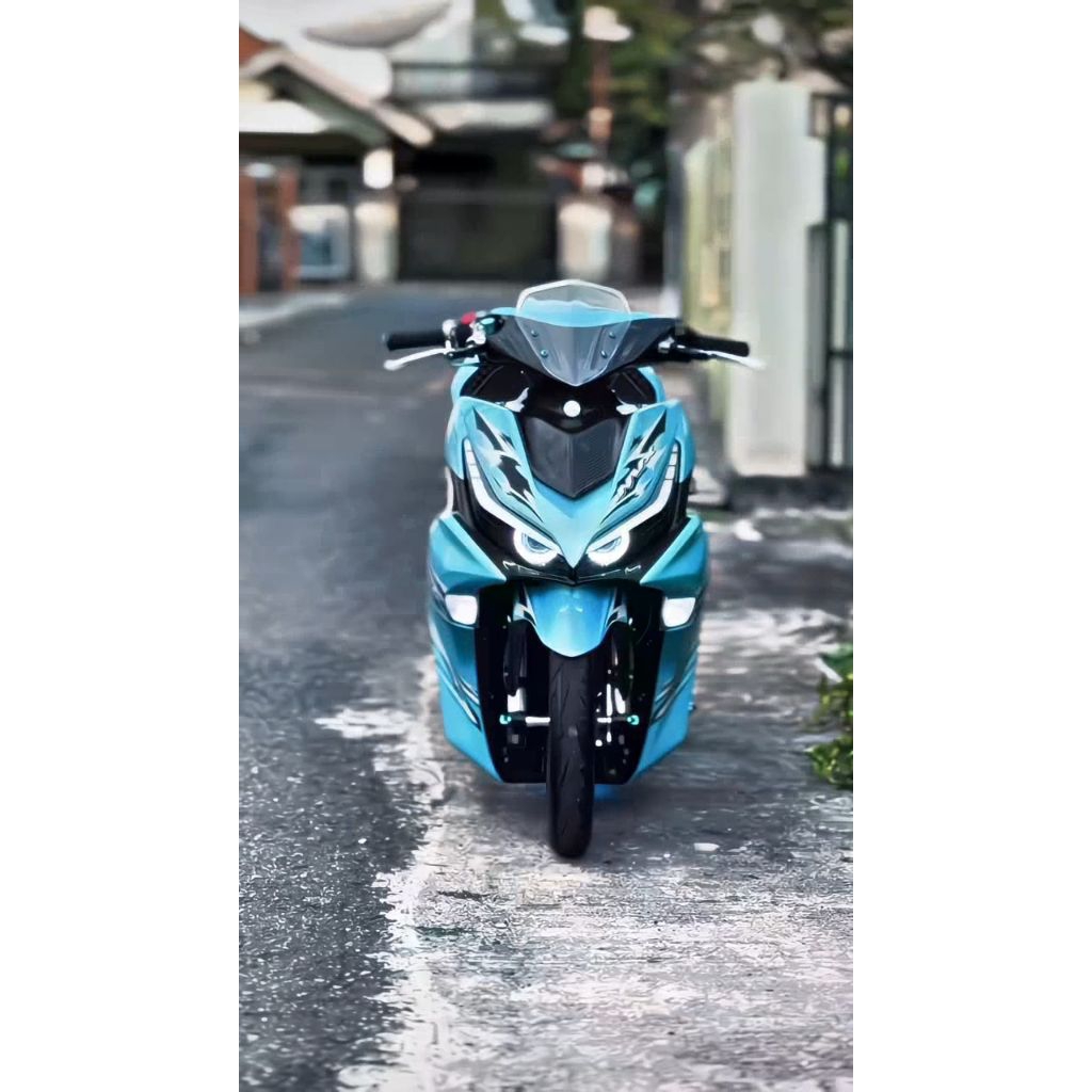 STRIPING STICKER TRANSPARENT ALL NEW AEROX 155 CUSTOM TRIBALL KEROX 2 ...