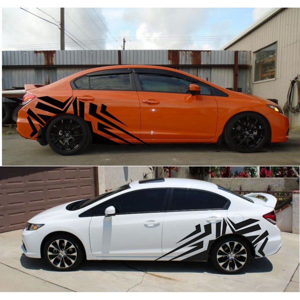 Vios civic Corolla sedan car stickers etc. universal list of Vios bmw ...