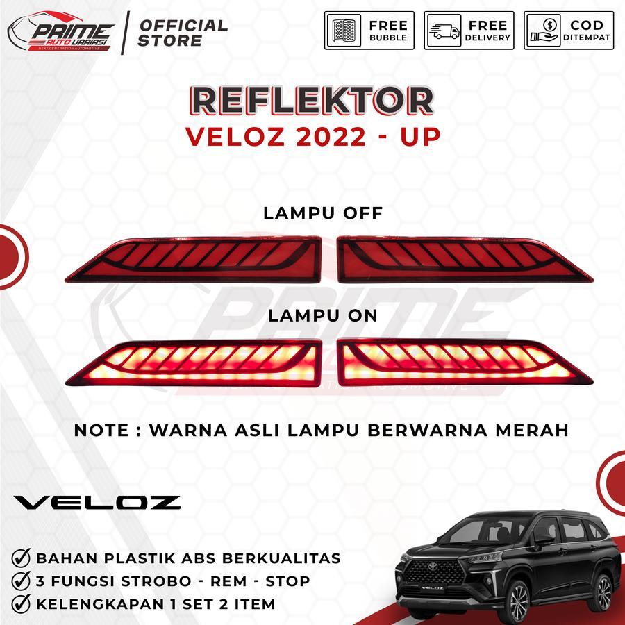 ALL NEW VELOZ 2022 2023 REAR BUMPER REFLECTOR LED LIGHT 3 FUNCTIONS ...
