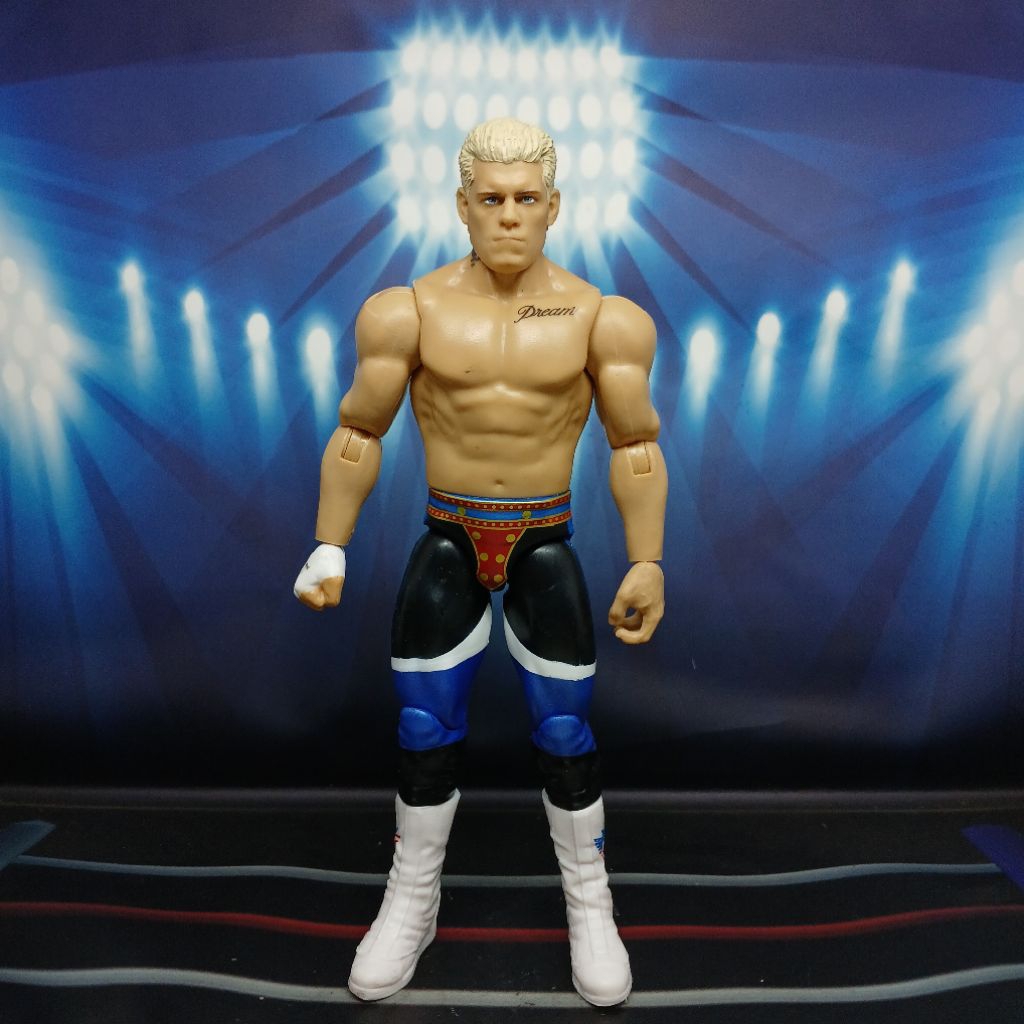 WWE MATTEL BASIC MAIN EVENT SERIES 153 CODY RHODES | Shopee Malaysia
