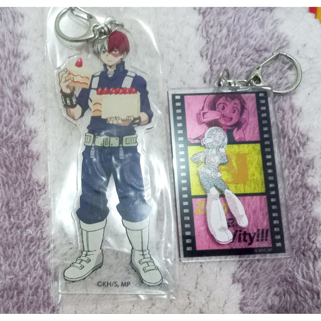 Boku no Hero Academia Anime Acrylic Stand Keychain Rubber Strap - Shoto ...