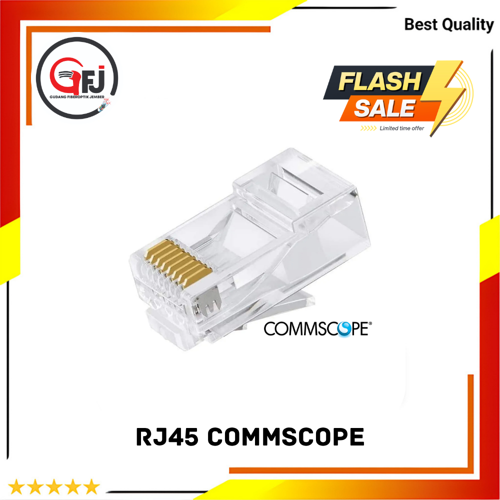 CONNECTOR RJ45 COMMSCOPE (RETAIL) | Shopee Malaysia