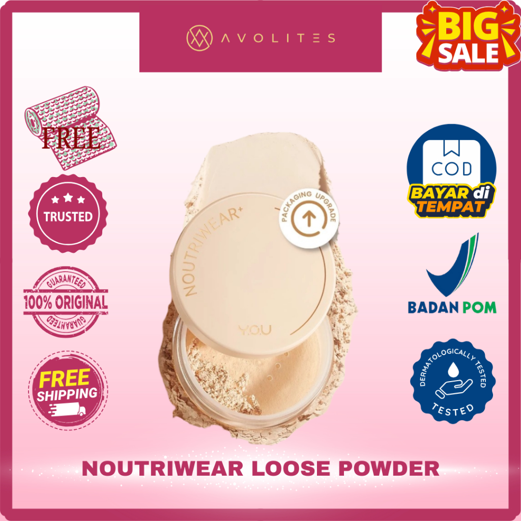 You Noutriwear+ Airy Fit Loose Powder Transferproof | Shopee Malaysia