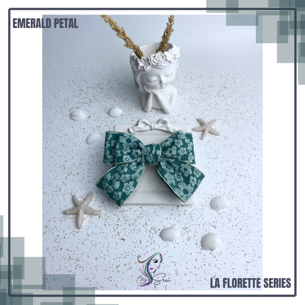 EMERALD PETAL Handmade Korean Hair Bands | Korean Ribbon | Hairpin | La ...