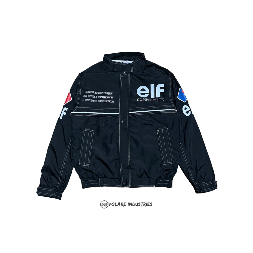 Elf Competition Vintage Men's Motorcycle Jacket | Shopee Malaysia