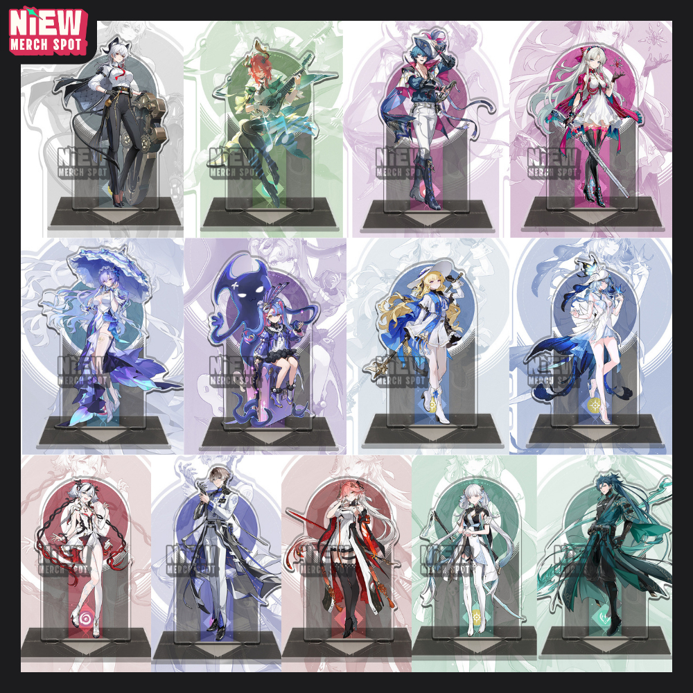 Wuthering Waves Standee WuWa Standee Zani Cantarella Shorekeeper Brant ...