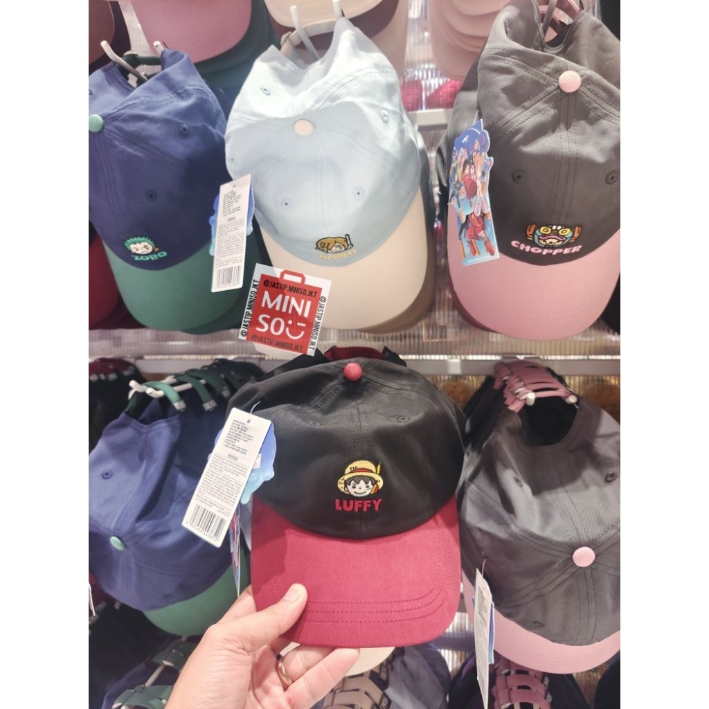 MINISO x ONEPIECE Baseball Cap / Baseball Cap Character ONE PIECE ...