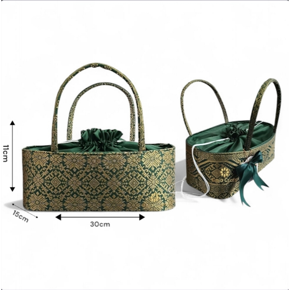 Raja Craft Basket Hampers Songket Goodie Bag for Special Events ...