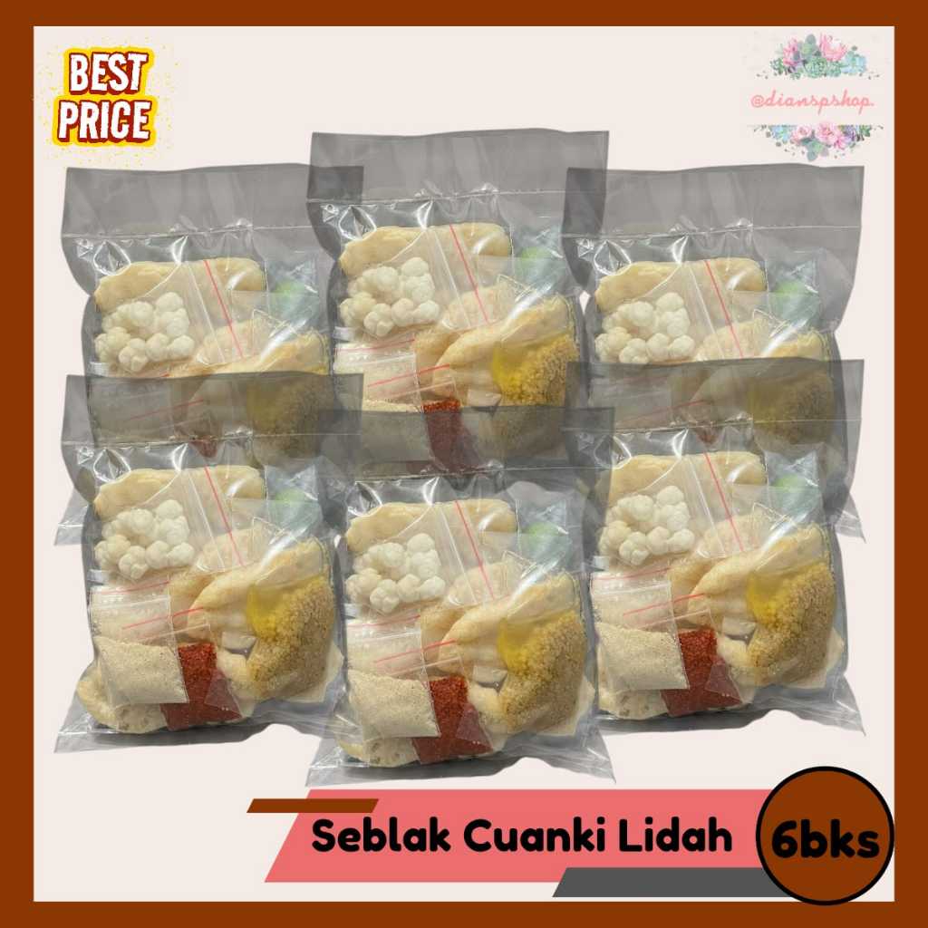 Seblak Cuanki Tongue Madam in 6 Packs | Shopee Malaysia