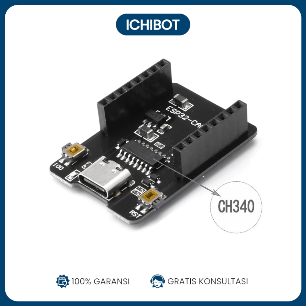 ESP32 CAM Socket Holder Downloader USB type c Module Programmer ...