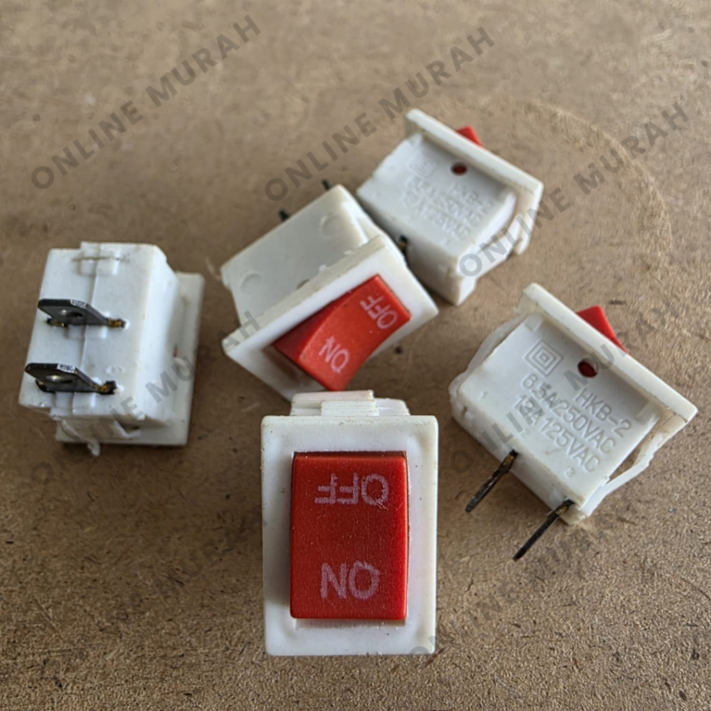 TOMBOL ON OFF SWITCH BUTTON / ROCKER SWITCH ON OFF SWITCH | Shopee Malaysia