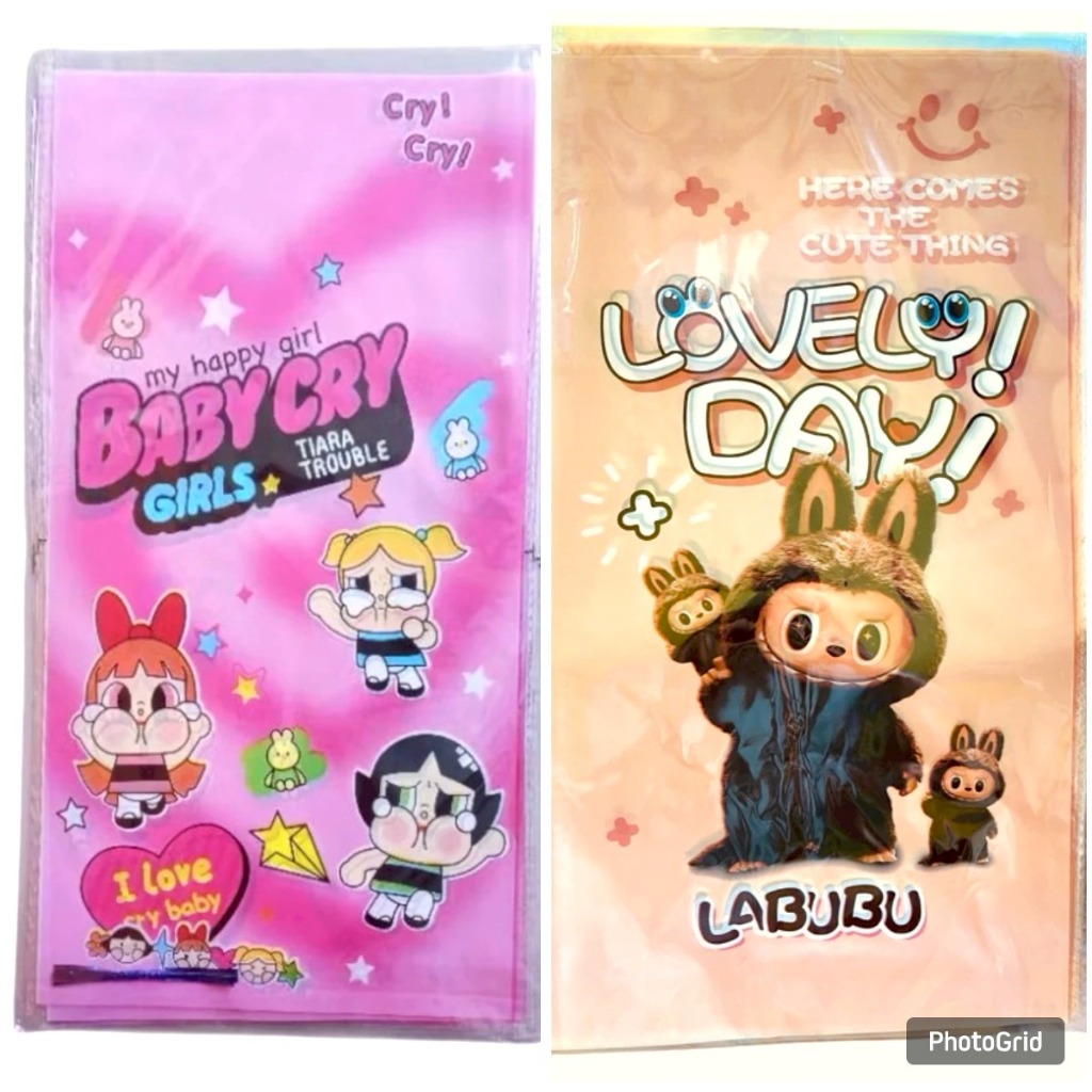 10 PCS Plastic Labubu Crybaby Birthday Snacks | Shopee Malaysia