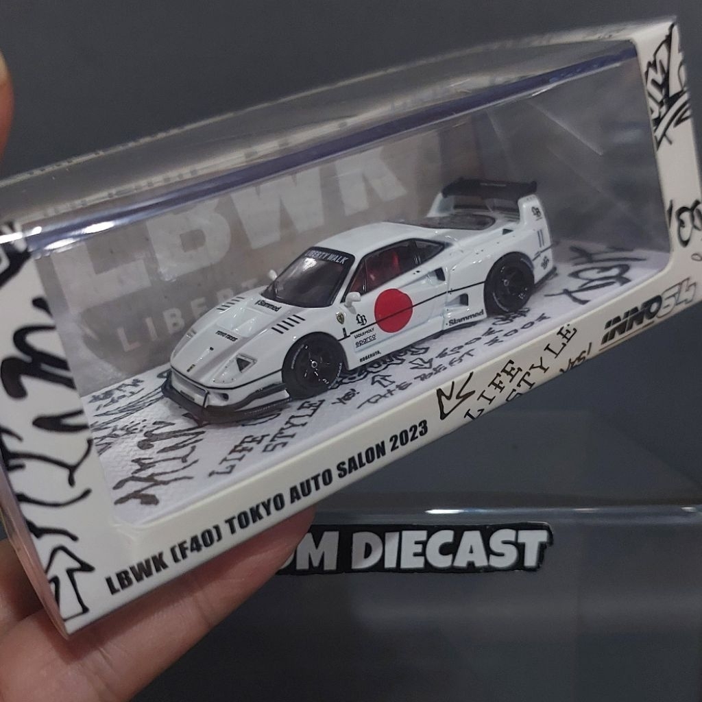 INNO 1/64 Ferrari F40 LBWK Siêu Xe Mô Hình Xe Hợp Kim 2024 Tokyo Motor Show I.1129717778