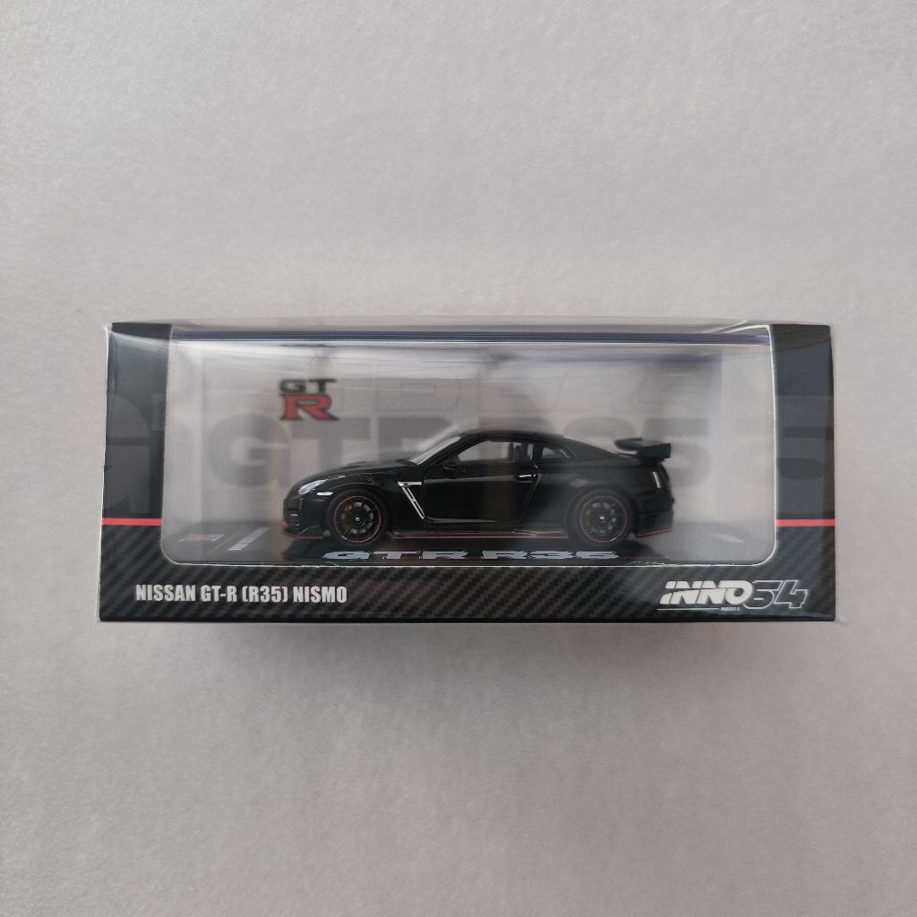 INNO64 NISSAN GT-R R35 NISMO BLACK | Shopee Malaysia